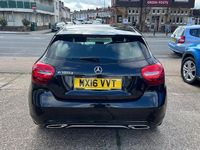 Used Mercedes A180 Executive 109 HP (80 kW) 2018 Blue Hatchback
