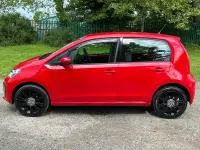 Used VW up! move up! 60 HP (44 kW) 2018 Red Hatchback