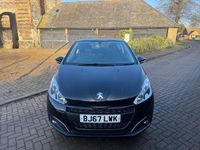 Used Peugeot 208 2017 Black Hatchback