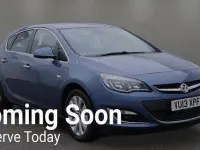Used Vauxhall Astra Elite 165 HP (121 kW) 2013 Blue Hatchback