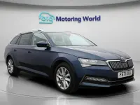Used Skoda Superb Dynamic 218 HP (160 kW) 2022 Blue Estate