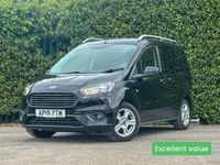 Used Ford Tourneo Courier Zetec 100 HP (73 kW) 2019 Black MPV