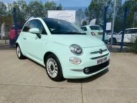 Used Fiat 500 Lounge 69 HP (50 kW) 2018 Green Hatchback