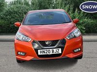 Used Nissan Micra Acenta 117 HP (86 kW) 2020 Orange Hatchback