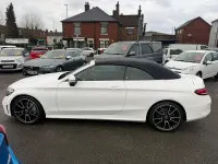 Used Mercedes C300 AMG Line Premium 245 HP (180 kW) 2018 White Cabriolet