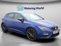 Used Seat Leon Black Edition 130 HP (95 kW) 2019 Blue Hatchback