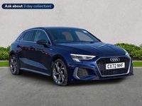 Used Audi A3 Sportback S-Line 110 HP (80 kW) 2023 Blue Hatchback