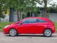 Used Vauxhall Corsa 75 HP (55 kW) 2018 Red Hatchback