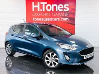 Used Ford Fiesta Trend 95 HP (69 kW) 2020 Blue Hatchback