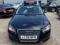 Used Audi A3 Comfort 102 HP (75 kW) 2009 Blue Hatchback