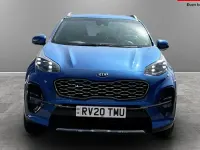 Used Kia Sportage GT-Line 177 HP (130 kW) 2020 Blue SUV