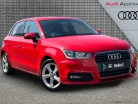 Used Audi A1 Sport 94 HP (69 kW) 2018 Red Hatchback
