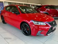 Used Lexus CT200h Sport Line 2019 Red Hatchback