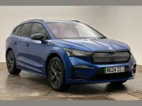 Used Skoda Enyaq iV vRS 245 kW (334 HP) 2024 Blue SUV