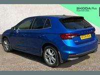 Used Skoda Fabia SE L 113 HP (83 kW) 2024 Blue Hatchback