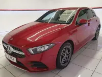 Used Mercedes A250 AMG line 214 HP (157 kW) 2021 Red Hatchback