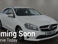 Used Mercedes A180 AMG line 2018 White Hatchback