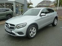 Second-hand Mercedes GLC220 Premium Plus 2017 Argintiu Coupe