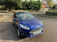 Used Ford Fiesta Zetec 82 HP (60 kW) 2016 Blue Hatchback