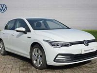 Used VW Golf VIII Style 130 HP (95 kW) 2020 White Hatchback