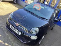 Gebraucht Fiat 500 Pop Star 69 PS (50 kW) 2016 Schwarz Kleinwagen