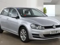 Used VW Golf VII SE 122 HP (89 kW) 2013 Silver Hatchback