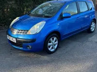 Used Nissan Note SE 88 HP (64 kW) 2007 Blue Hatchback