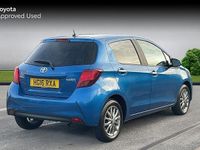 Used Toyota Yaris Multidrive S 99 HP (72 kW) 2016 Island blue Hatchback