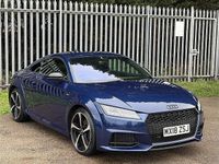 Used Audi TT Black Edition 180 HP (132 kW) 2018 Blue Coupe