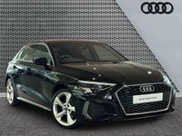 Used Audi A3 S-Line 147 HP (108 kW) 2024 Black Hatchback