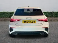 Used Audi A3 S-Line 110 HP (80 kW) 2024 White Hatchback
