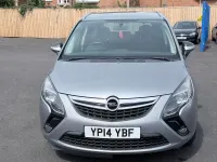 Used Vauxhall Zafira SRi 170 HP (125 kW) 2014 Silver MPV