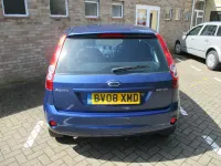 Used Ford Fiesta Zetec 2008 Blue Hatchback