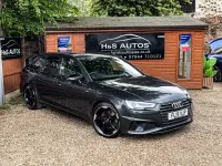 Used Audi A4 Black Edition 150 HP (110 kW) 2019 Grey Estate
