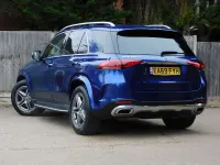 Used Mercedes GLE400 AMG line 325 HP (239 kW) 2019 Blue SUV
