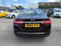 Usado Jaguar XF Luxury 163 HP (119 kW) 2014 Vermelho Sedan