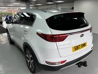 Used Kia Sportage GT-Line 115 HP (84 kW) 2017 White SUV