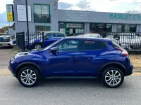Used Nissan Juke Tekna 115 HP (84 kW) 2017 Blue SUV