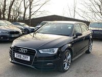 Used Audi A3 Sportback S-Line 184 HP (135 kW) 2016 Black Hatchback