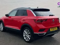 Used VW T-Roc SEL 150 HP (110 kW) 2018 Flash red black SUV