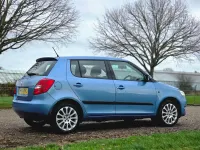 Used Skoda Fabia Elegance 105 HP (77 kW) 2014 Blue Hatchback