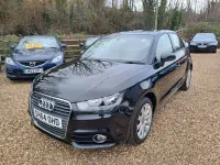 Begagnad Audi A1 Sportback Sport 105 HK (77 kW) 2014 Svart Halvkombi
