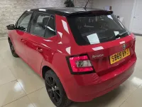 Used Skoda Fabia SE 90 HP (66 kW) 2015 Red Hatchback