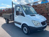 used Mercedes Sprinter 3.5t FLATBED PICK UP TRUCK LOVELY DRIVE NEW MOT NO VAT