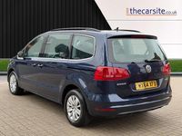 Used VW Sharan SE 150 HP (110 kW) 2014 Blue MPV