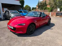 Used Mazda MX5 Inclusive 131 HP (96 kW) 2016 Red Cabriolet