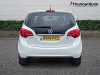 Used Vauxhall Meriva 110 HP (80 kW) 2014 White MPV
