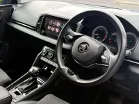 Used Skoda Karoq SE L 110 HP (80 kW) 2021 Blue SUV
