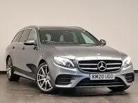 Used Mercedes E350 AMG line 286 HP (210 kW) 2020 Grey Estate