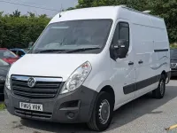 Used Vauxhall Movano 136 HP (100 kW) 2016 White MPV